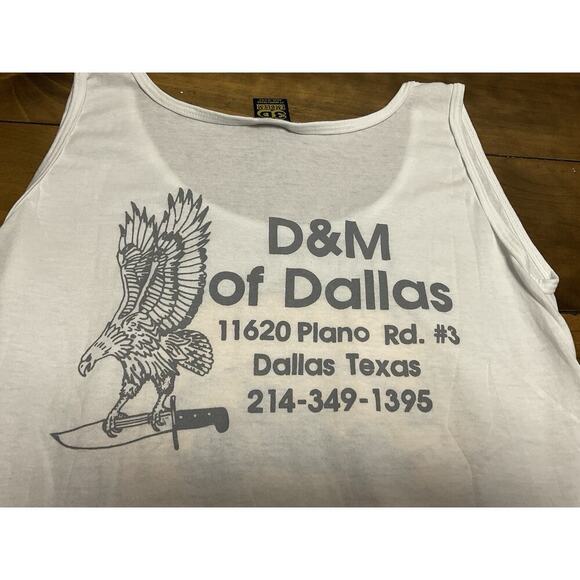 Vintage 1990 Harley Davidson Double 3D Emblem Tank Live To Ride Size Large - Picture 12 of 13